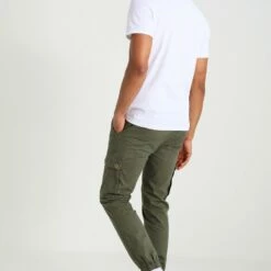 Pier One Hombre Pantalones Cargo - Olive -Ofertas Pier One Tienda 73fef15ad09644c784f9d8d36e2a25d1