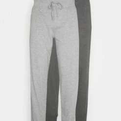 Pier One Hombre 2 PACK - Pantalón De Pijama - Mottled Dark Grey/mottled Grey -Ofertas Pier One Tienda 7438e3af94d84f41a7e5cef68ab55737