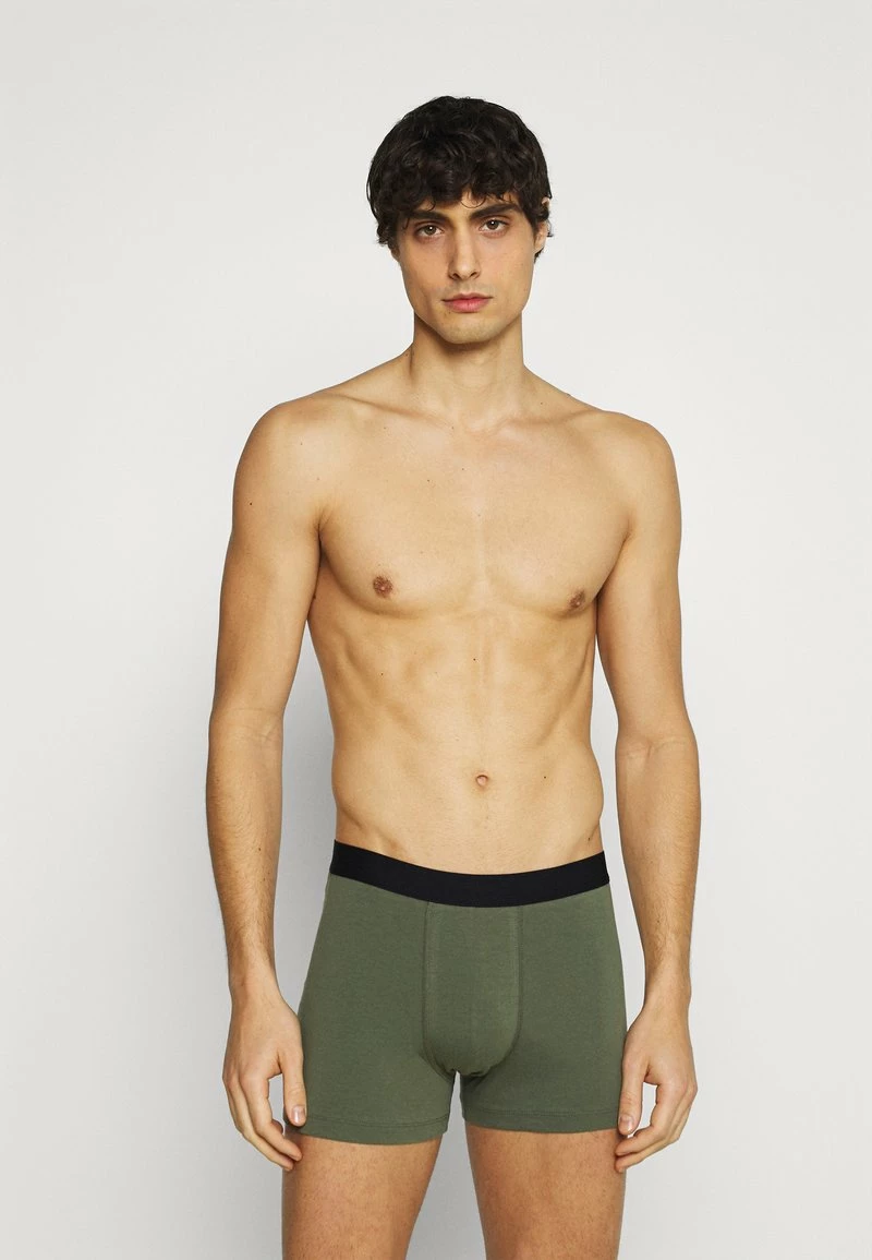 Pier One Hombre 5 PACK - Culotte - Black/khaki/mottled Grey 4 Pier One Hombre 5 PACK - Culotte - Black/khaki/mottled Grey - Imagen 2