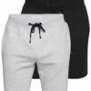Pier One 2 PACK - Shorts - Light Grey /black, Hombre 2 Pier One 2 PACK - Shorts - Light Grey /black, Hombre -Ofertas Pier One Tienda 78668eadaeae42bdbd63ded6d8852d91