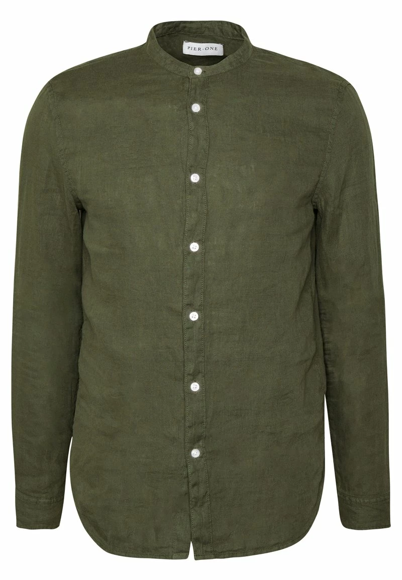 Pier One Hombre Camisa - Olive 7 Pier One Hombre Camisa - Olive - Imagen 5