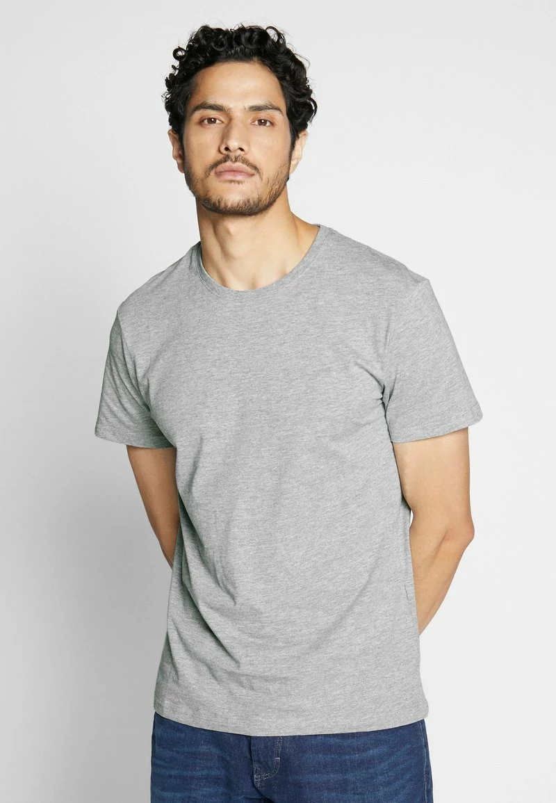 Pier One Hombre 4 PACK - Camiseta Básica - Black/white/blue 4 Pier One Hombre 4 PACK - Camiseta Básica - Black/white/blue - Imagen 2