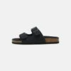 Pier One UNISEX - Sandalias Planas - Dark Blue, Unisexo -Ofertas Pier One Tienda 78cbce20dcc345a19dd7d2e5fb038dbe