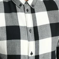 Pier One Hombre Camisa - Black/white -Ofertas Pier One Tienda 792202892c924927b2989305ff572f55