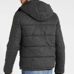 Pier One Hombre HOODED - Chaqueta De Invierno - Grey Melange -Ofertas Pier One Tienda 7926d96d9894485cac762c99662e5306