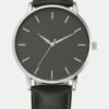 Pier One Unisexo Reloj - Black/silvercoloured -Ofertas Pier One Tienda 7935ed590a9743b99815e64729d95e1c