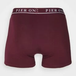 Pier One Hombre 5 PACK - Culotte - Bordeaux/mottled Grey -Ofertas Pier One Tienda 7da8844dcdf84f679d2ae215c1b81ed3