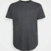 Pier One Hombre Camiseta Básica - Dark Grey -Ofertas Pier One Tienda 7f90d7ddc2bb4a4e851b519a406a4be9