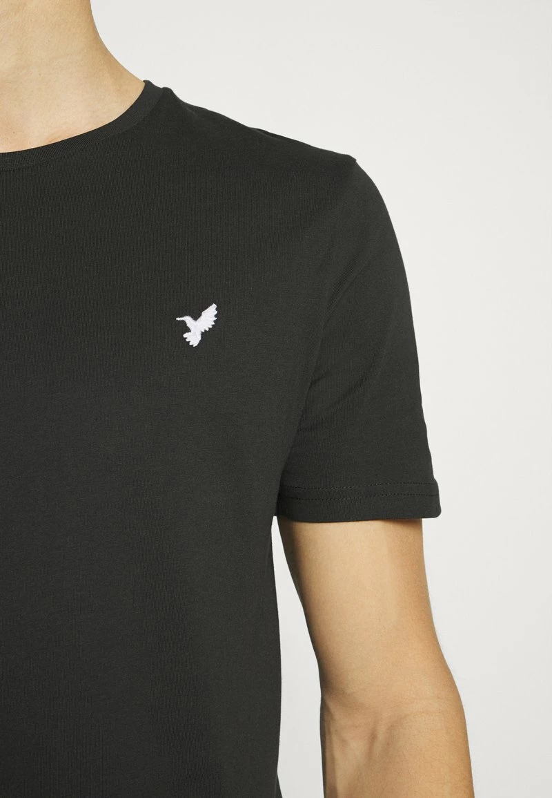 Pier One Hombre WITH BIRD STRAIGHT 5 PACK - Camiseta Básica - White/black/dark Blue 10 Pier One Hombre WITH BIRD STRAIGHT 5 PACK - Camiseta Básica - White/black/dark Blue - Imagen 8