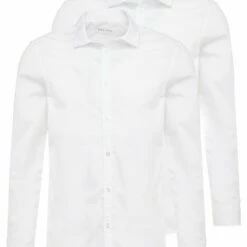 Pier One Hombre 2 PACK - Camisa Elegante - White -Ofertas Pier One Tienda 80b0853fe93b4ce78b05673341572c11