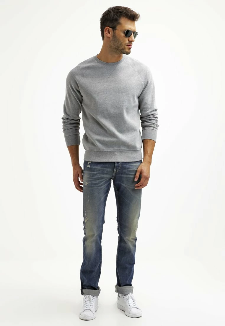 Pier One Sudadera - Mid Grey Melange, Hombre 4 Pier One Sudadera - Mid Grey Melange, Hombre - Imagen 2