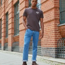 Pier One Hombre GRAPHIC T-SHIRT - Camiseta Estampada - Brown