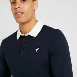 Pier One MUSCLE FIT - Polo - Dark Blue, Hombre -Ofertas Pier One Tienda 81d7814d00834a5088bec0e721899787