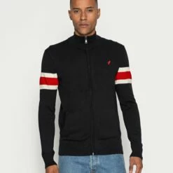 Pier One Chaqueta De Punto - Dark Blue, Hombre