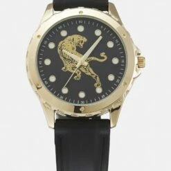 Pier One Unisexo UNISEX - Reloj - Black/gold-coloured