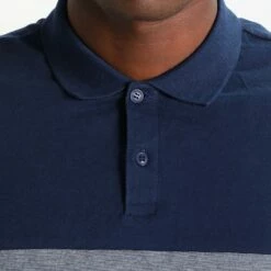 Pier One Hombre Polo - Dark Blue/mottled Grey -Ofertas Pier One Tienda 867edff9fa1d4fa2bf2982c7c68448ba