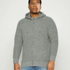 Pier One Hombre Chaqueta De Punto - Mottled Light Grey