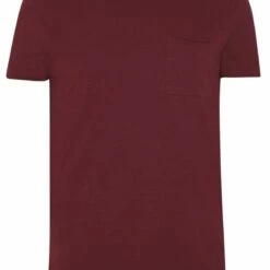 Pier One Hombre Camiseta Básica - Bordeaux -Ofertas Pier One Tienda 8a07fd2438014a8ea868fff7f3f1dc47