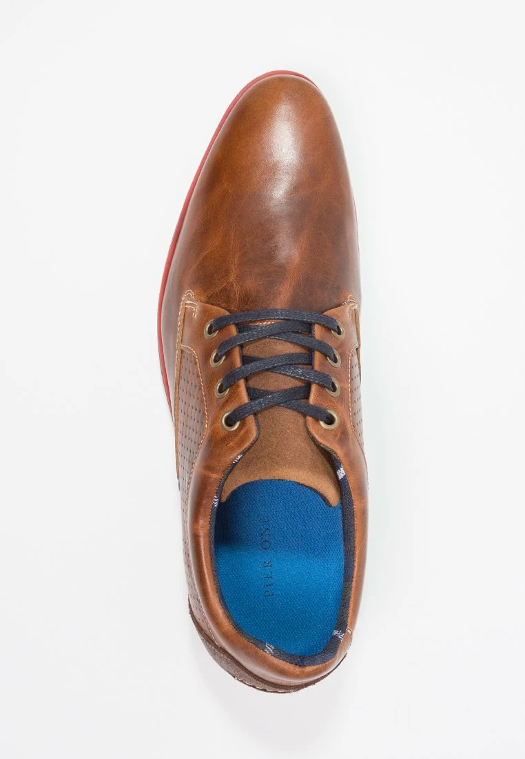 Pier One Hombre LEATHER - Zapatos Con Cordones - Cognac 4 Pier One Hombre LEATHER - Zapatos Con Cordones - Cognac - Imagen 2