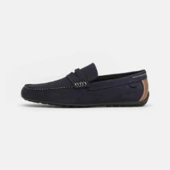 Pier One Hombre Mocasines - Dark Blue