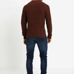 Pier One Hombre Jersey De Punto - Mottled Brown -Ofertas Pier One Tienda 8cd282adc76c4ac7a917889657ae8ee6