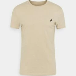 Pier One Hombre Camiseta Básica - Beige -Ofertas Pier One Tienda 8cdb4bddb38543c0927f6ed57d615a28