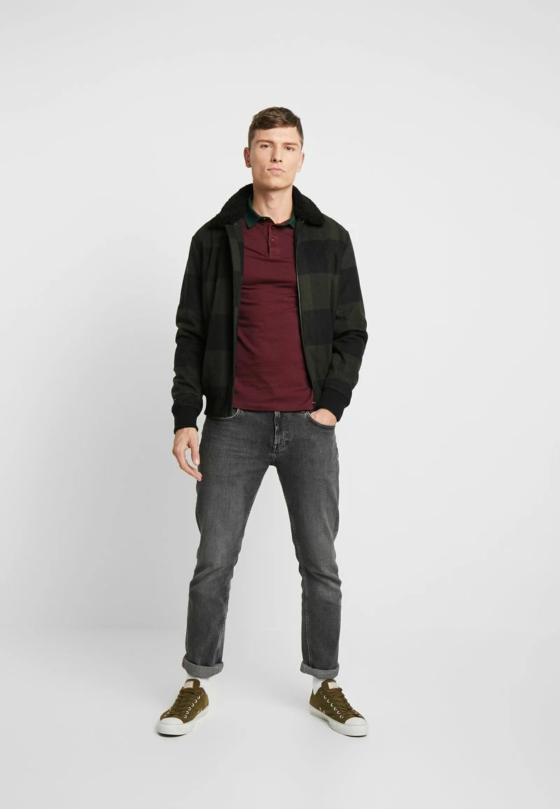 Pier One Hombre MUSCLE FIT - Polo - Bordeaux 4 Pier One Hombre MUSCLE FIT - Polo - Bordeaux - Imagen 2