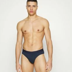 Pier One Hombre 3 PACK - Braguitas - Dark Blue/white -Ofertas Pier One Tienda 92a30b2d8a0a4da386948d650a3e3ff4