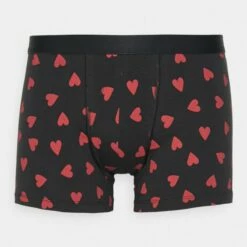 Pier One Hombre VALENTINE'S HEARTS BOXERS 2PACK - Culotte - Black/red -Ofertas Pier One Tienda 93316f46d702497bbb3a53fc4bfe5545