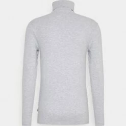 Pier One Hombre Camiseta De Manga Larga - Mottled Grey -Ofertas Pier One Tienda 95d9e734c11047338f31fb659c311f61