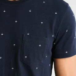 Pier One Camiseta Estampada - Navy, Hombre -Ofertas Pier One Tienda 96c9f67c6a00437987c7bb1a0064f91a