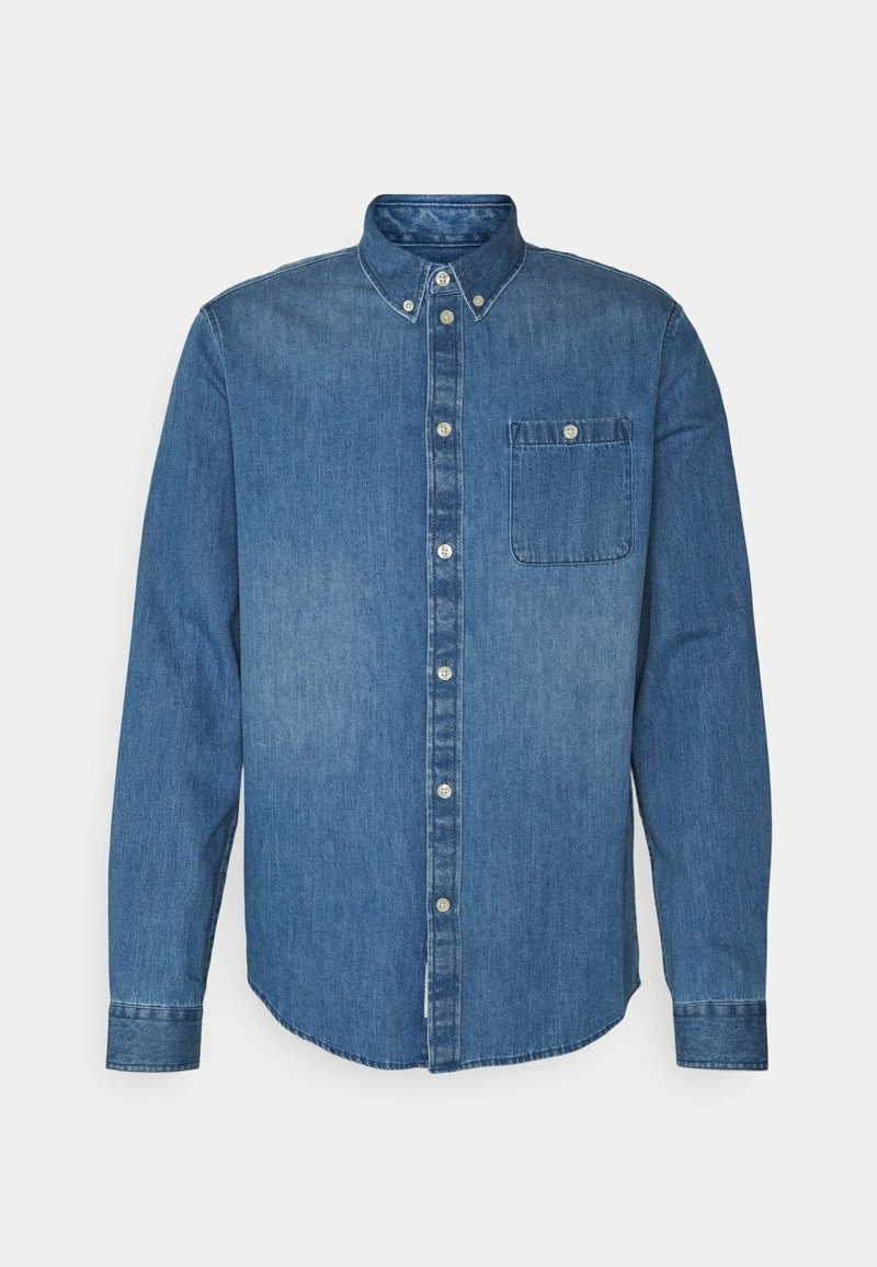 Pier One Hombre DENIM SHIRT - Camisa - Blue Denim 3 Pier One Hombre DENIM SHIRT - Camisa - Blue Denim
