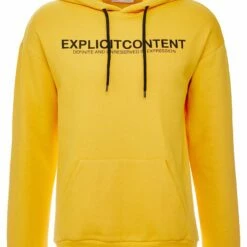 Pier One Unisexo Jersey Con Capucha - Yellow -Ofertas Pier One Tienda 9b1b835b431d4f23b2744e21a60b2d37