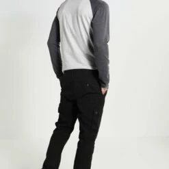 Pier One Pantalones Cargo - Black, Hombre -Ofertas Pier One Tienda 9b6505bb0b474bfa897c268f418c4924