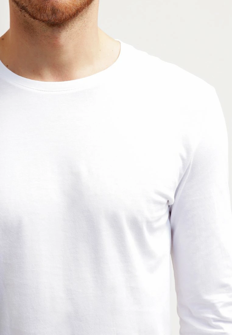 Pier One Hombre Camiseta De Manga Larga - White 6 Pier One Hombre Camiseta De Manga Larga - White - Imagen 4