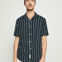Pier One Hombre Camisa - Dark Blue