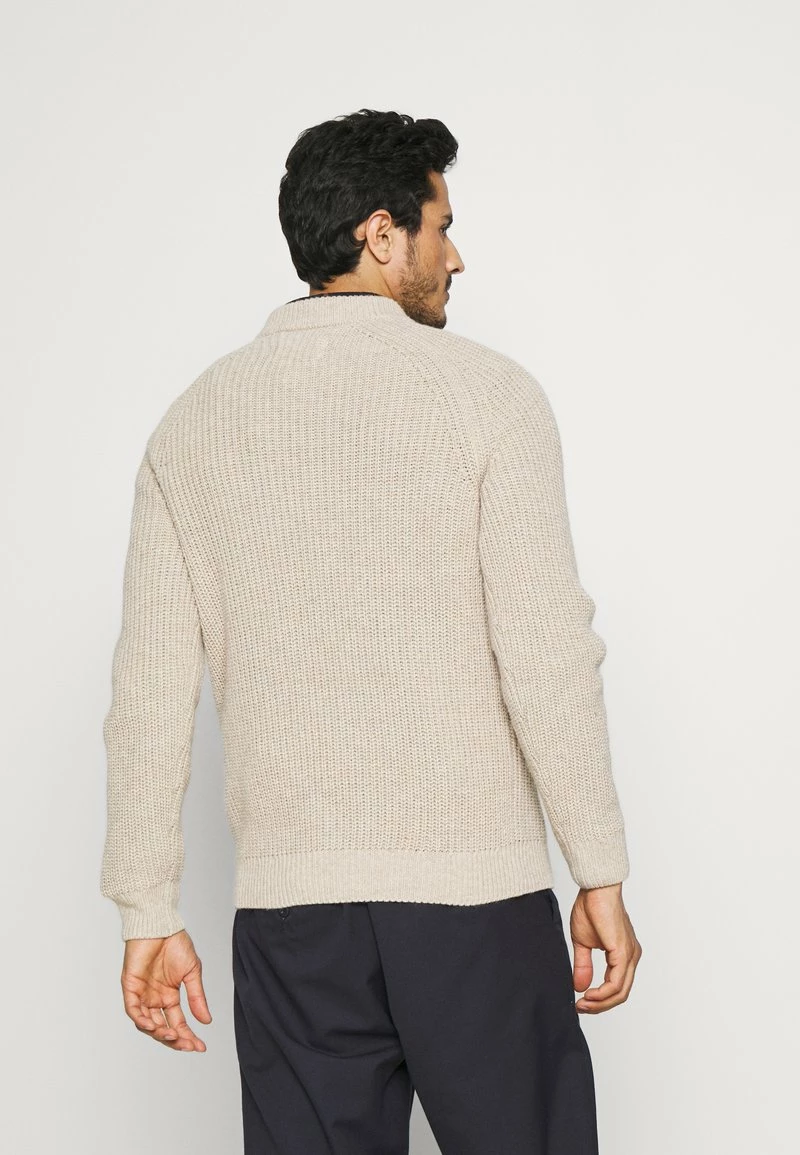 Pier One Hombre CHUNKY MOCKNECK JUMPER - Jersey De Punto - Mottled Beige 5 Pier One Hombre CHUNKY MOCKNECK JUMPER - Jersey De Punto - Mottled Beige - Imagen 3