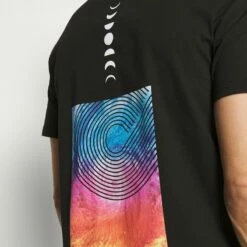 Pier One Camiseta Estampada - Black, Hombre -Ofertas Pier One Tienda a04faedf0ac049d4b160a347d064dfa5