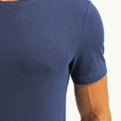 Pier One Hombre Camiseta Básica - Dark Blue -Ofertas Pier One Tienda a056c2e78b9a4d64a38125a1bb4866e6