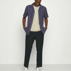 Pier One Hombre 5 PACK - Camiseta Básica - White/dark Grey/black