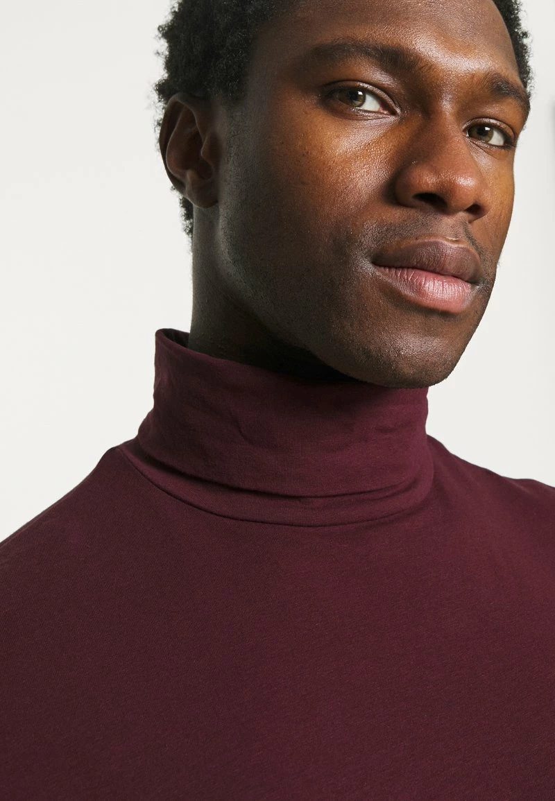 Pier One Hombre Camiseta De Manga Larga - Bordeaux 6 Pier One Hombre Camiseta De Manga Larga - Bordeaux - Imagen 4