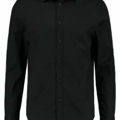 Pier One Hombre Camisa Elegante - Black -Ofertas Pier One Tienda a589cfa39bc740579ed9cec4f5cdfc5b