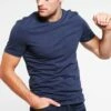 Pier One Hombre Camiseta Básica - Dark Blue Melange -Ofertas Pier One Tienda a975591e004a4617a2dd35a8f734d750