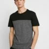 Pier One Hombre Camiseta Estampada - Black
