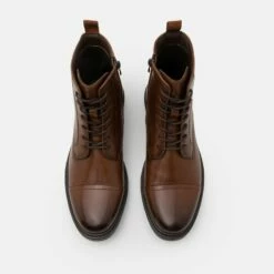 Pier One Hombre Botines Con Cordones - Cognac -Ofertas Pier One Tienda ab56e1f8de9b4adfb07f0633207460f8