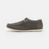 Pier One LEATHER - Zapatos Con Cordones - Grey, Hombre -Ofertas Pier One Tienda abf7d713af7a419490e8ae8db780c1e2