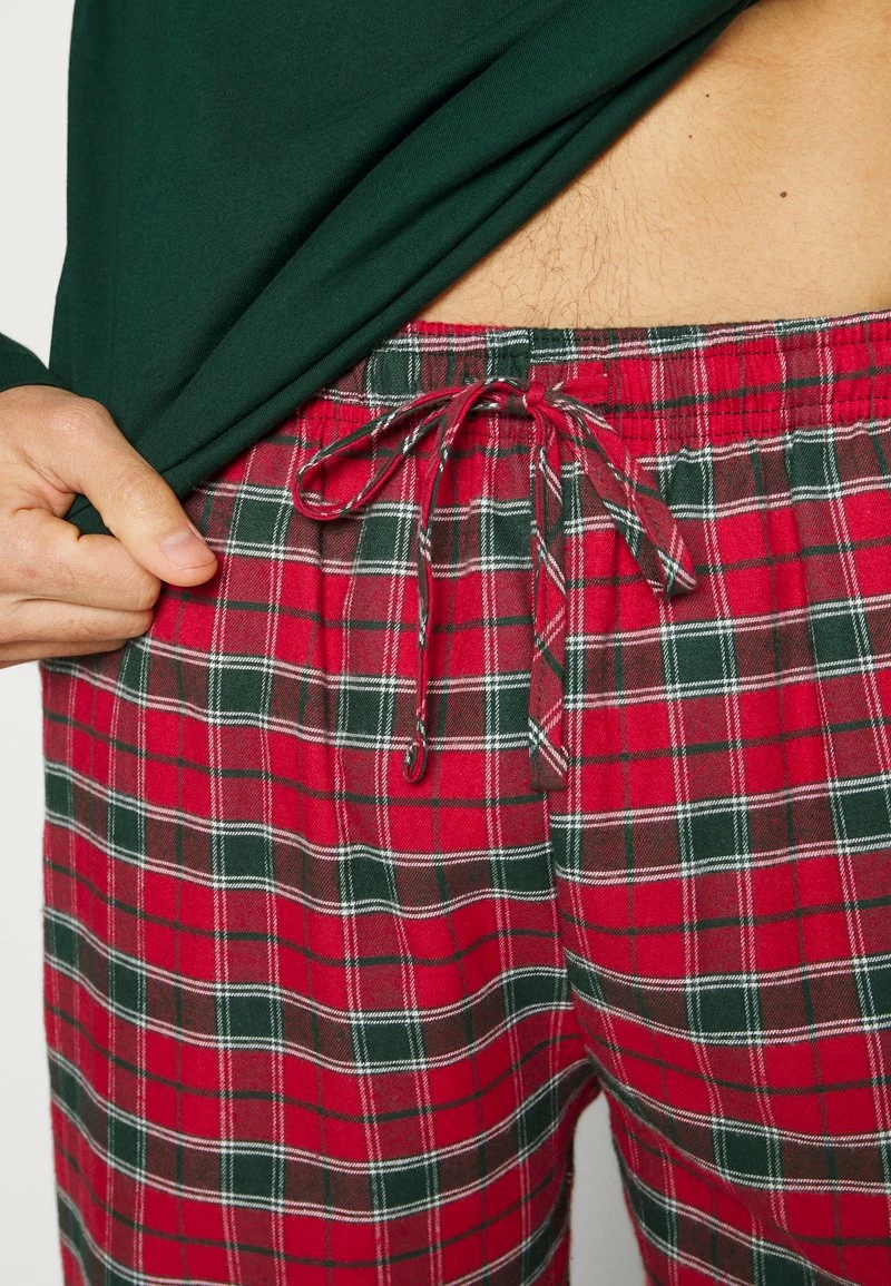 Pier One Hombre Pijama - Dark Green/red 7 Pier One Hombre Pijama - Dark Green/red - Imagen 5