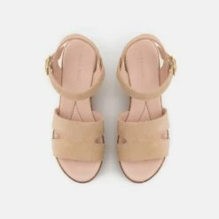 Pier One Mujer LEATHER - Sandalias Con Plataforma - Beige -Ofertas Pier One Tienda aeb1e61c5b2e428c9a06bfe6994b900e