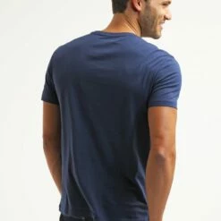 Pier One Hombre Camiseta Básica - Dark Blue -Ofertas Pier One Tienda af144d2b9bfb49bba7ae926154a57f12