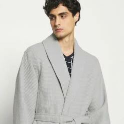 Pier One Hombre Albornoz - Light Grey -Ofertas Pier One Tienda af6826790f45491bbd51f56bb643bad0